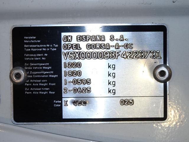 OPEL Corsa 1984